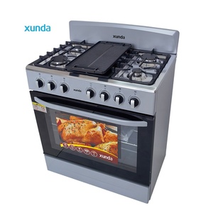 Estufa de Gas Independiente Xunda con Horno Integrado, Diseño Moderno y Novedoso, 5-6 Quemadores, 30 Pulgadas - Product Image 1