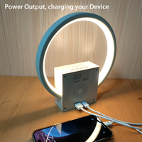 Despertador Multifuncional con Luz de Amanecer, Sonido Blanco, Sonidos de la Naturaleza, Altavoz con Bluetooth, Lámpara LED y Alarma