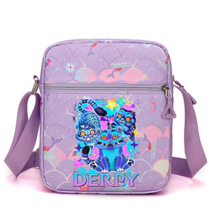 Bolsa transversal de anime BOTU Cartoon New Anime Hunter Team, bolsa de ombro única, bolsa de nylon para lanches. - Product Image 5