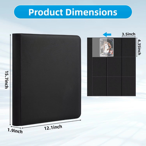 ขายส่งจากโรงงาน สมุดใส่การ์ดสะสมอนิเมะ 4 9 12 ช่อง แบบ Top Loader - Product Image 6