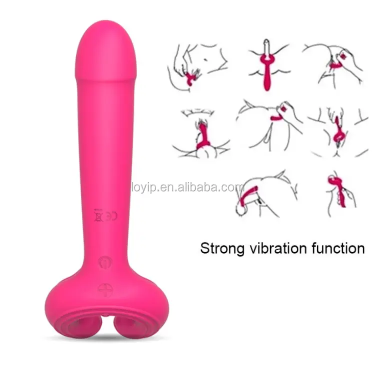 G-Punkt U-Form Wasserdichter Dildo vibrator Sexspielzeug für Erwachsene Y-förmiges Silikon-Klitoris-Vagina-Penis-Stimulator-Massage gerät