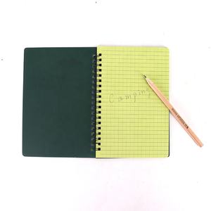 Per tutte le stagioni impermeabile a spirale taccuino verde griglia carta Steno Pad Memo <span class=keywords><strong>Book</strong></span> con copertina per campeggio e escursioni all'aperto - Product Image 2