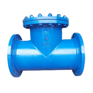 WCB Kohlenstoff-Edelstahl T-förmiger Flansch-Schieber <span class=keywords><strong>DN150</strong></span> PN16 Industrieller Rohrleitungsfilter zur Wasserfiltration - Product Image 2