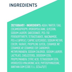 Nettoyant moussant pour le visage 100% USA, 12 oz, lot de 6, tous types de peau, formule à la céramide pour un nettoyage en profondeur - Product Image 4