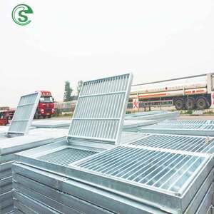 Système de clôture en barreaux d'<span class=keywords><strong>acier</strong></span> haute sécurité anti-escalade durable - Product Image 4