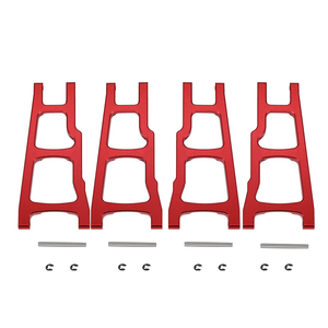 Alloy Front &amp; Rear Lower Suspension Arms for RC 1/10 Traxxas Slash <strong>4x4</strong> <strong>Rustler</strong> Stampede XO-1 Upgrade Parts - Product Image 2
