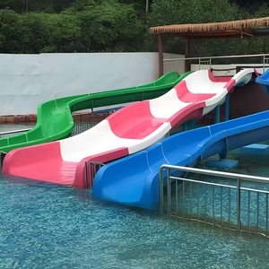 Toboggan aquatique en fibre de verre certifié CE pour parc aquatique extérieur, <span class=keywords><strong>piscine</strong></span> - Product Image 1