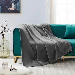 ที่กําหนดเองกลับด้านได้ตุ๊กตาป้องกันนุ่มสัตว์เลี้ยงฉี่หลักฐานโยนผ้าห่มสุนัขกันน้ํา - Product Image 6