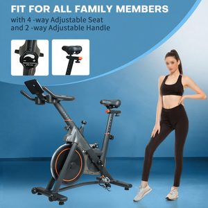 Prix <span class=keywords><strong>d</strong></span>'usine Caractéristiques professionnelles Conception peu encombrante Petits appartements Stockage intérieur et usage quotidien Body Fit Spinning Bike - Product Image 2