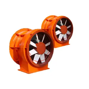 K40 K45 long air supply distance Mine Fan/local ventilation axial flow fan for Mining ventilation