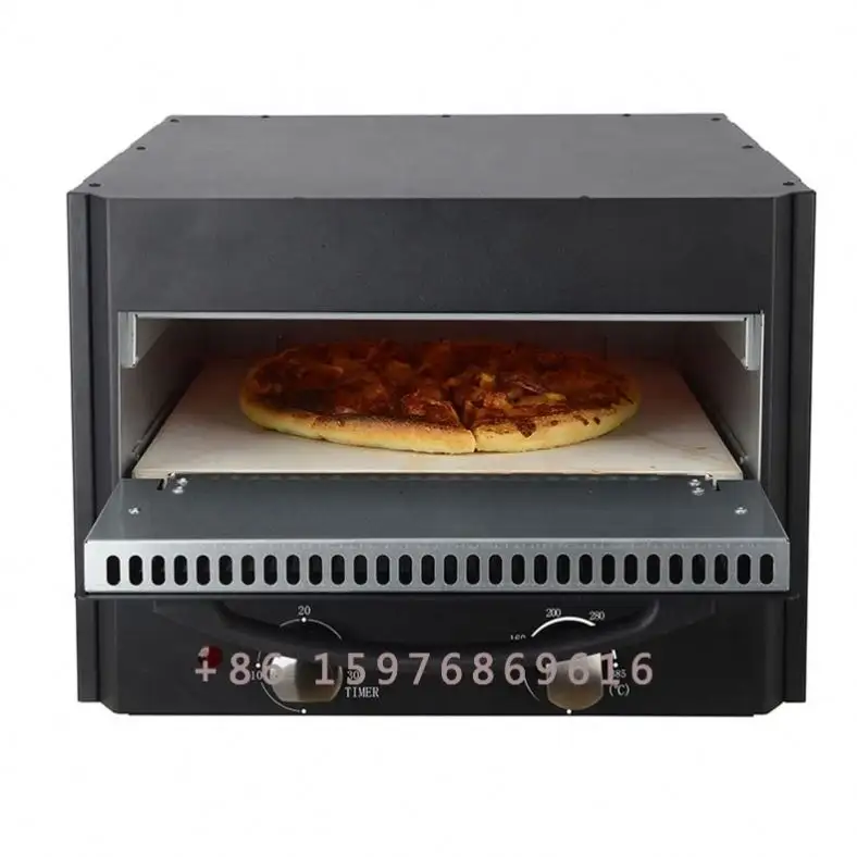 Forno elettrico Taboon, EPM218X-TW con temperatura massima 400 gradi C, pietra per pizza da 12 pollici, doppi elementi riscaldanti