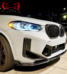 Kit d'<span class=keywords><strong>a</strong></span>ération latérale de pare-chocs avant en fibre de carbone sèche Offres Spéciales accessoires de voiture pour <span class=keywords><strong>BMW</strong></span> F97 X3M F98 X4M LCI 2022-2024 - Product Image 3