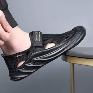 Zapatos Deportivos Casuales Transpirables con Punta Abierta y Malla para Hombre JW - Product Image 3