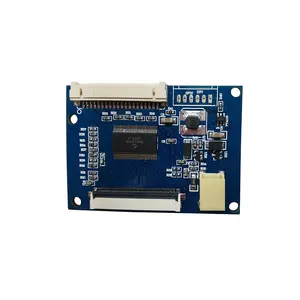 Placa de transferência de sinal lvds para placas de controlador rgb, 40 pinos, 50 pinos, placa conversora