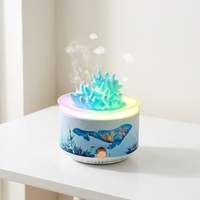 Nuevo Humidificador de Escritorio con Forma de Coral Creativo, Difusor de Aroma Ultrasónico con Control Remoto, Máquina de Aromaterapia