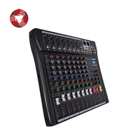 Console de mixage audio 8 canaux Système de son +48V Alimentation fantôme