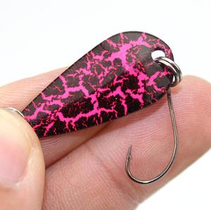 WEIHE – matériel de pêche de 3CM, cuillère en métal, leurre <span class=keywords><strong>pour</strong></span> <span class=keywords><strong>truite</strong></span>, bar, cuillères, petites paillettes dures, Spinner cuillère, 2.7G - Product Image 4