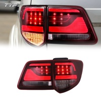 Conjunto de Luces Traseras LED TYPY ABS+LED para Fortuner 2012-2016, Kit de Modernización/Actualización