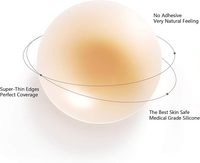 Cache-tétons réutilisables en silicone adhésifs, invisibles, respirants et extensibles pour femmes - Vente en gros