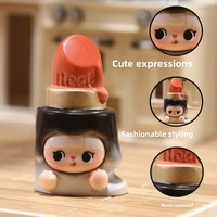 Figura de Resina de Niña con Postre, Linda y Dulce, Figuras de Acción Kawaii, Figuras de Anime, Juguetes de Caja Sorpresa, Venta al por Mayor, OEM Personalizado