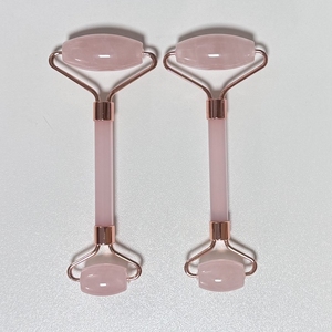 Bâton en résine avec pierre de quartz rose 100% de haute qualité pour les soins de la peau - Product Image 6