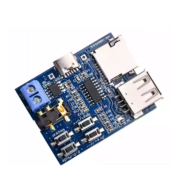 TF Card U Disk MP3 Format Decoder Board Module Amplifier Decoding Audio Player