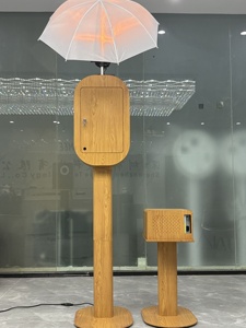 เคสถ่ายรูป iPad ทรงรี รุ่นใหม่ ปี 2025 สไตล์เรโทร สีไม้ สำหรับ iPad ขนาด 10.9/12.9/13 นิ้ว เครื่องถ่ายรูป DSLR พร้อมไฟ LED RGB - Product Image 4