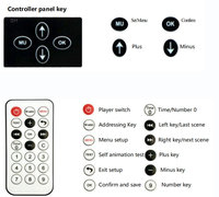 Controlador Principal LED RGB a Todo Color para Tarjeta SD, Sistema de Controlador MR para Reproductor de Video LED