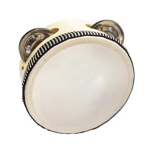 Instrumentos Musicales de Madera, Tambor de Mano, Juguete Educativo para Actuaciones de <span class=keywords><strong>Danza</strong></span> <span class=keywords><strong>Infantil</strong></span>, Juego de 6 Panderetas de Diferentes Tamaños - Product Image 5