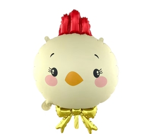 Globos de Aluminio 4D de Animales de Granja, Pollo, Pato, Gato, Decoración de Cumpleaños, Venta al por Mayor - Product Image 4