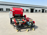 Machine d'emballage automatique de films étirables pour ensilage avec moteur et boîte de vitesses, faible bruit, pour l'emballage de balles de luzerne et de tiges de maïs, idéale pour les petites exploitations
