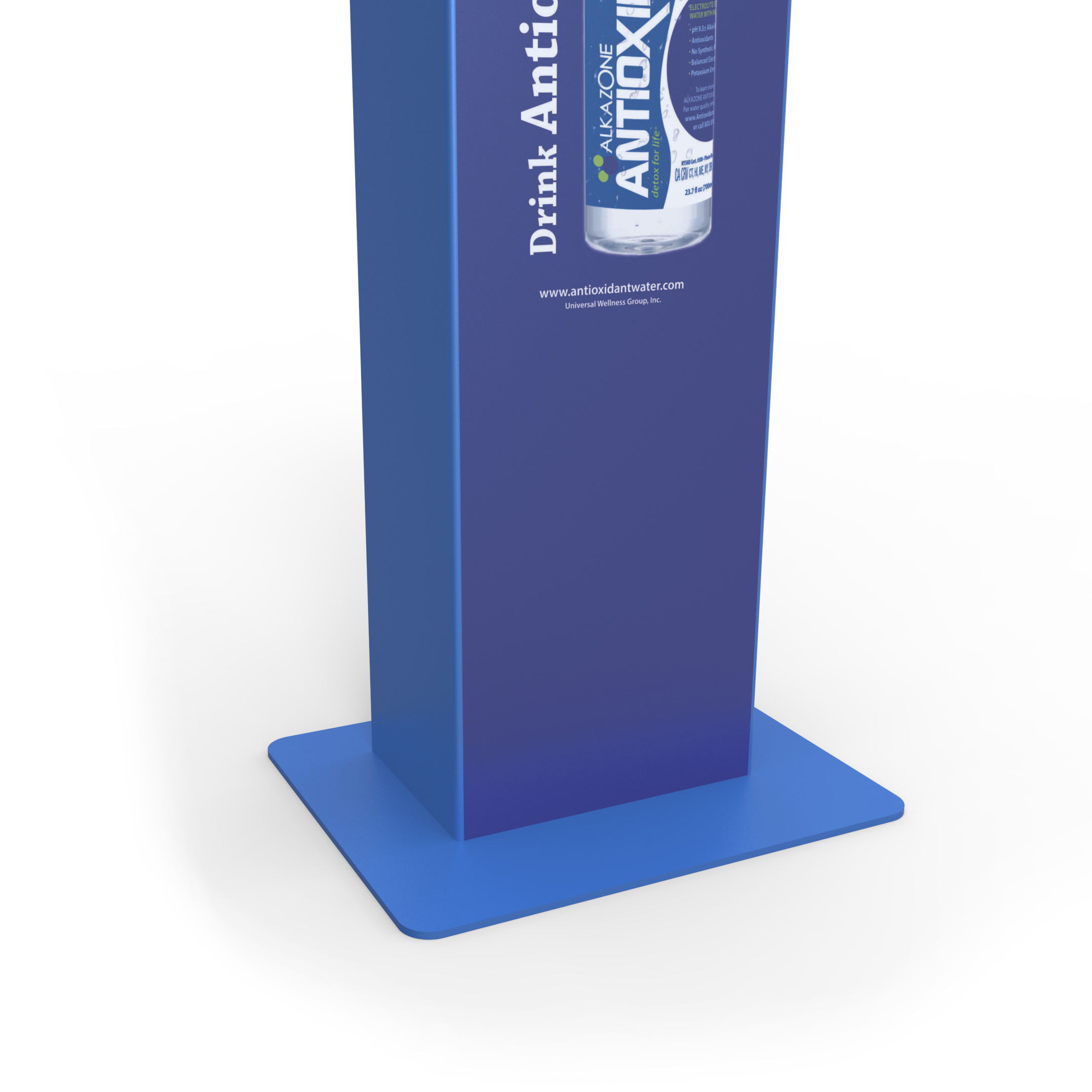 Fashion Style Alkaline Water Auto Lift Vertical Vendor with Changeable Logo for Stores — view 5