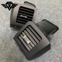 Kit de mise à niveau du tableau de bord OE en carbone véritable forgé, Plug & Play, remplacement pour garniture centrale de ventilation du volant GX470 LC120 Prado 2003-2009