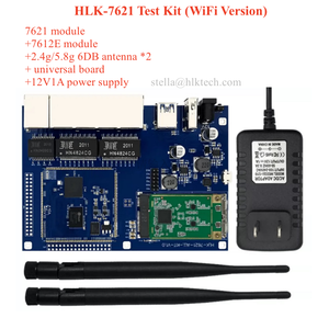 لوحة تطوير Hi-Link MT7621A Gigabit Ethernet لوحة HLK-7621 لوحة اختبار لوحة موجه لوحدة دعم Openwrt ثنائي النواة لمناطق اتصال LTE