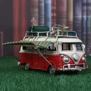 Высококачественная металлическая модель мини-автобуса с литым под давлением, Экологически чистая, популярная у всех, школьный игрушечный автобус, литье под давлением