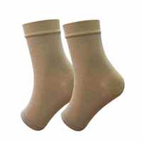 Chaussettes de compression élastiques personnalisées antibactériennes pour fasciite plantaire, soulagement de la douleur au pied, support de cheville avec protection