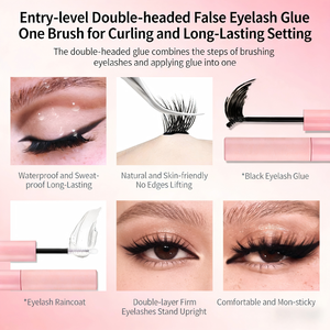 Set de máscara de pestañas vegana hecha a mano con efecto CC, logotipo personalizado, venta al por mayor con base. Tubo individual para uso en proyectos de bricolaje - Product Image 5