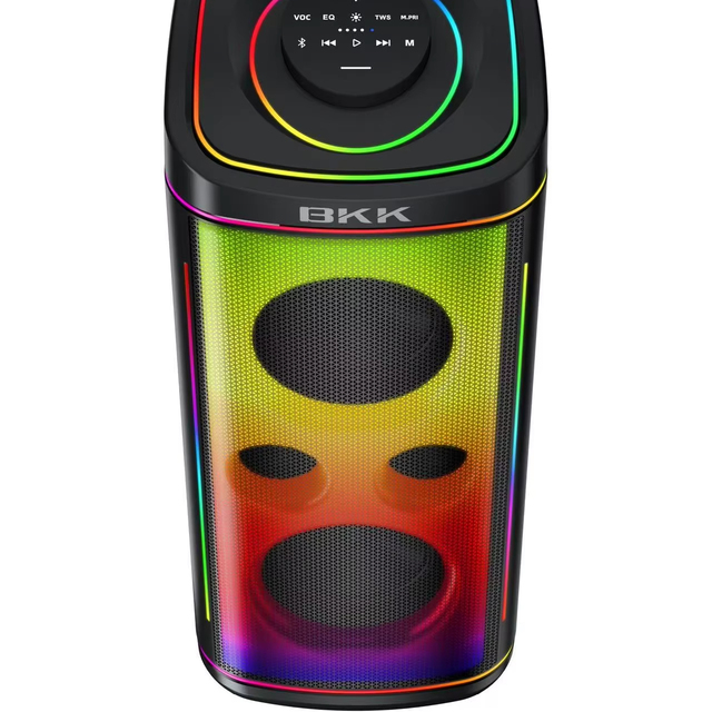New High Quality Party Speaker 300 W Karaoke Speaker Wireless Mic Support Full-Range Sound for Parties Home Theatre (XC8700A)