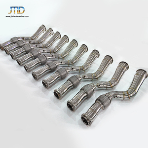 JTLD 304 acero inoxidable pulido 3,5 ''-3'' tubo de <span class=keywords><strong>escape</strong></span> para <span class=keywords><strong>BMW</strong></span> G8X G80 G82 M3 <span class=keywords><strong>M4</strong></span> S58 3,0 T Tubo de <span class=keywords><strong>Escape</strong></span> Coche - Product Image 6