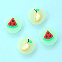 Capuchons de manettes analogiques 3D en silicone avec procédé d'époxy 3D pour Pro// One/ 360/ (Rouge/Jaune/Noir)