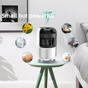 <span class=keywords><strong>Purificateur</strong></span> <span class=keywords><strong>d</strong></span>'<span class=keywords><strong>air</strong></span> pour maison intelligente, <span class=keywords><strong>purificateur</strong></span> <span class=keywords><strong>d</strong></span>'<span class=keywords><strong>air</strong></span> Wifi avec filtre HEPA, télécommande - Product Image 3