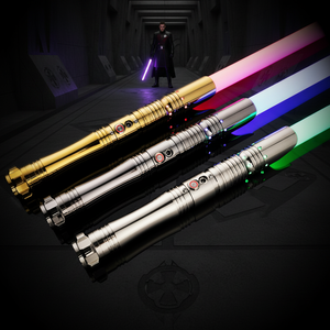 Sabres <span class=keywords><strong>laser</strong></span> LGT Eco Budget à balayage fluide, couleurs infinies, épée en métal RGB, <span class=keywords><strong>jouet</strong></span> <span class=keywords><strong>lumineux</strong></span> de cosplay, objet de collection - Product Image 1