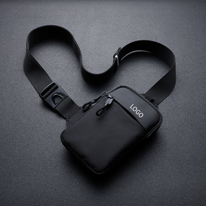Sac Tactique Personnalisé Minimaliste EDC pour Hommes et Femmes, Sac de Poitrine Urbain Étanche avec Design Lettres et Boucle à Libération Rapide - Product Image 1