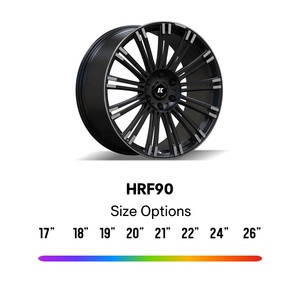 Rines <span class=keywords><strong>de</strong></span> Aleación <span class=keywords><strong>de</strong></span> Aluminio Forjado 22x10.0J Negro Mate 6X139.7 PCD ET40 para Toyota LC300 con Acabado Mecanizado y Alta Capacidad <span class=keywords><strong>de</strong></span> Carga - Product Image 4