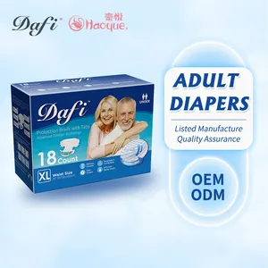 Overnight impresso fita adulto fraldas 2xl Super absorvente descartável fralda para adultos