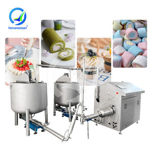 OCEAN Marshmallow Continues Aerating Machine Whipped <b>Cream</b> <b>Maker</b> Machine Cake Continuous Aerator Machine - Product Image 1