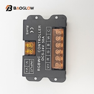 ไฟ LED แถบไร้สาย 8 ปุ่ม รุ่นใหม่ พร้อมคอนโทรลเลอร์ RGBCW 12V และ 24V  แบบ COB  สำหรับไฟ LED แถบ 12V  หลากหลายสีสัน - Product Image 2