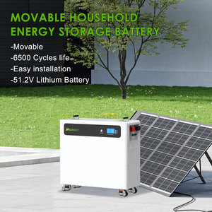 Batería de Litio Recargable Móvil LVM15L de Venta al por Mayor de Fábrica, Paquete de Baterías de 10kWh 15kWh 51.2V, Sistema de Almacenamiento de Energía Doméstico LiFePO4 - Product Image 1