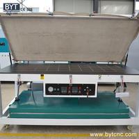 Machines de thermoformage Corian 3d surface solide acrylique formage sous vide thermo machines presse à membrane silicone