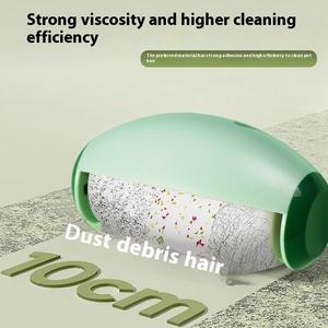 Rouleau à peluches réutilisable Portable Mini Lint Remover Cat Pet Hair Rollers Sticky Cleaner pour vêtements Lavable <span class=keywords><strong>Gel</strong></span> Lint Roller Ball - Product Image 4